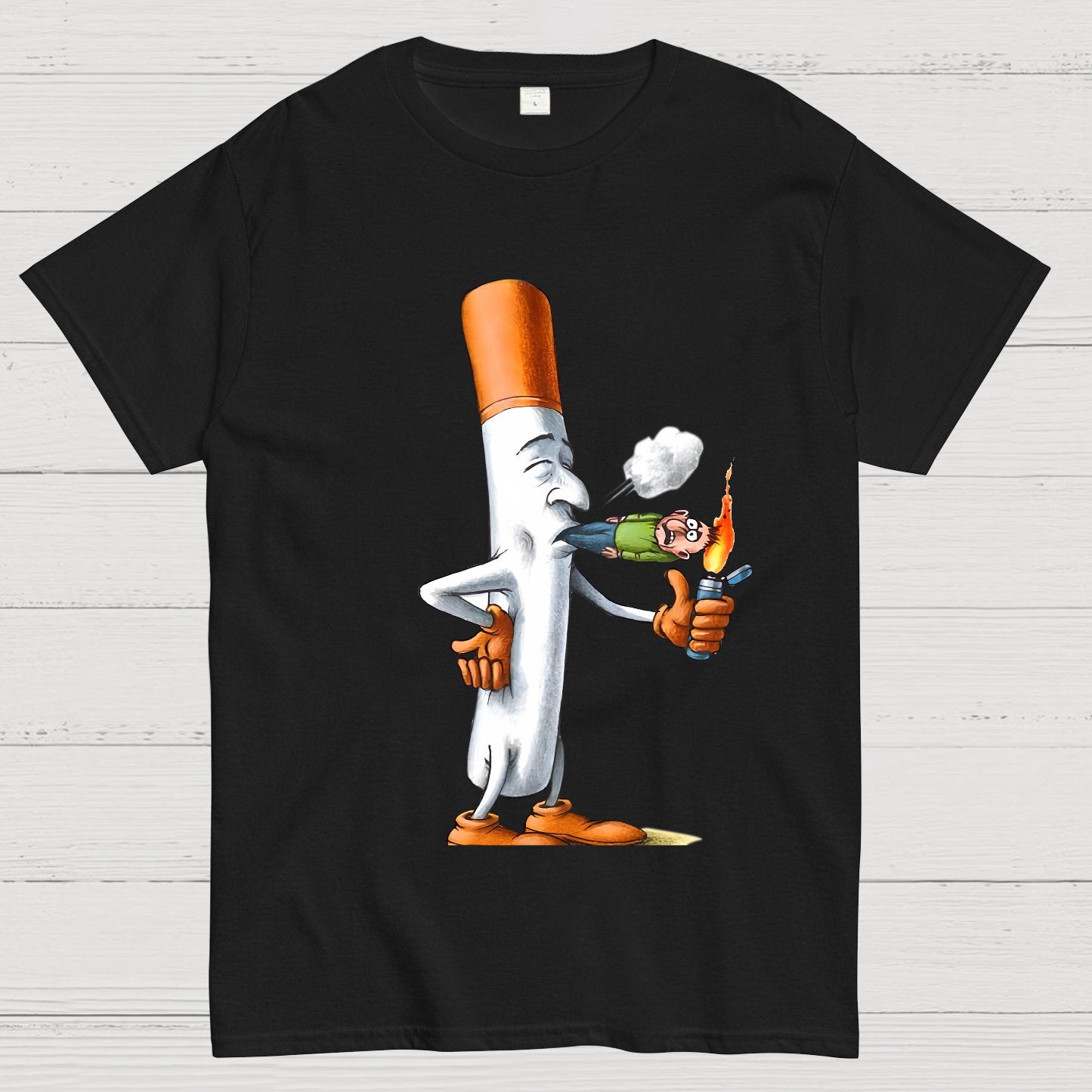 Put It Out Before It Puts You Out Geeky T-Shirt