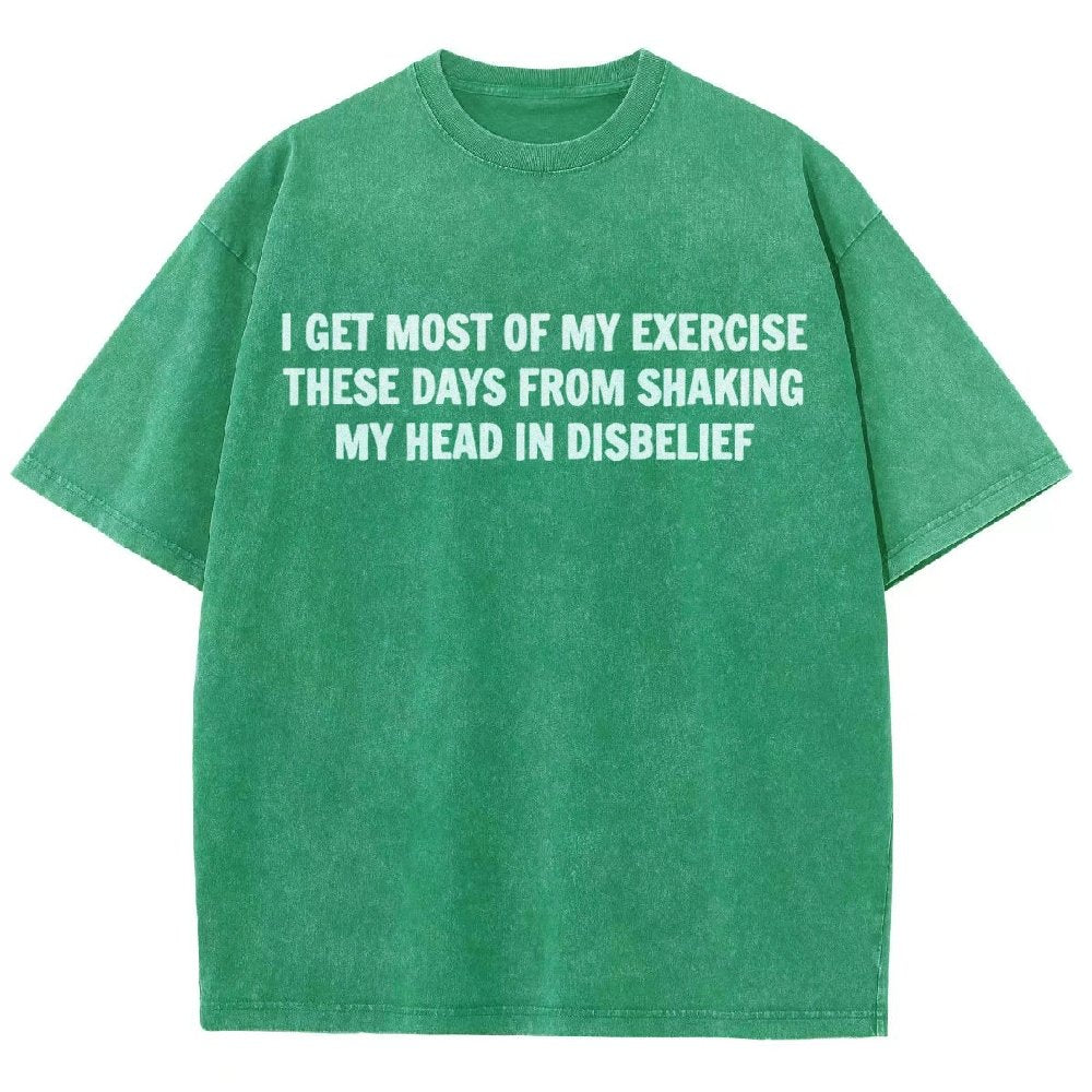 Shaking My Head Sarcastic  Vintage Distressed T-shirt
