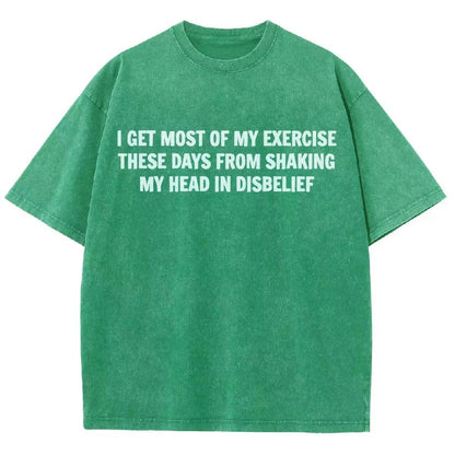 Shaking My Head Sarcastic  Vintage Distressed T-shirt