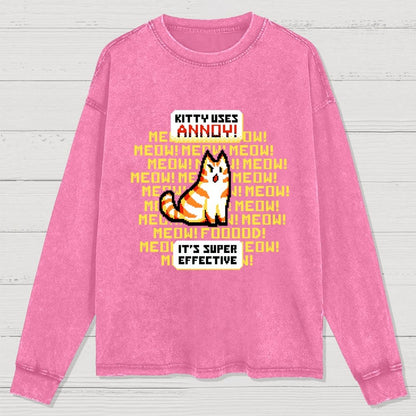 Super Effective Washed Long Sleeve Tee