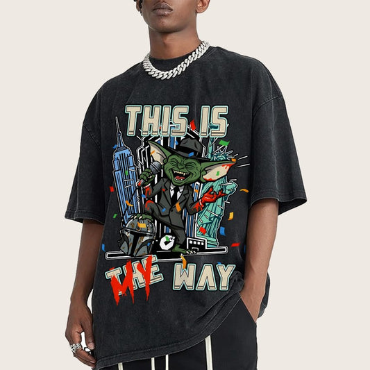 My WAY Vintage Distressed T-shirt
