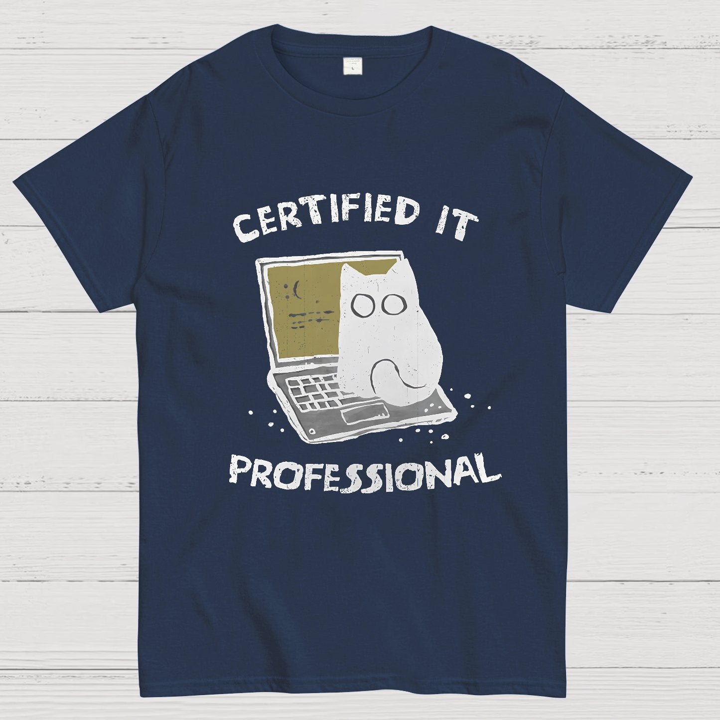 Certified IT Professional Geeky T-Shirt