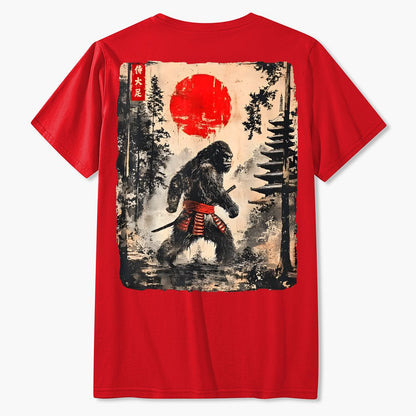 Funny Samurai Ukiyo-e Vintage Graphic Geek T-Shirt