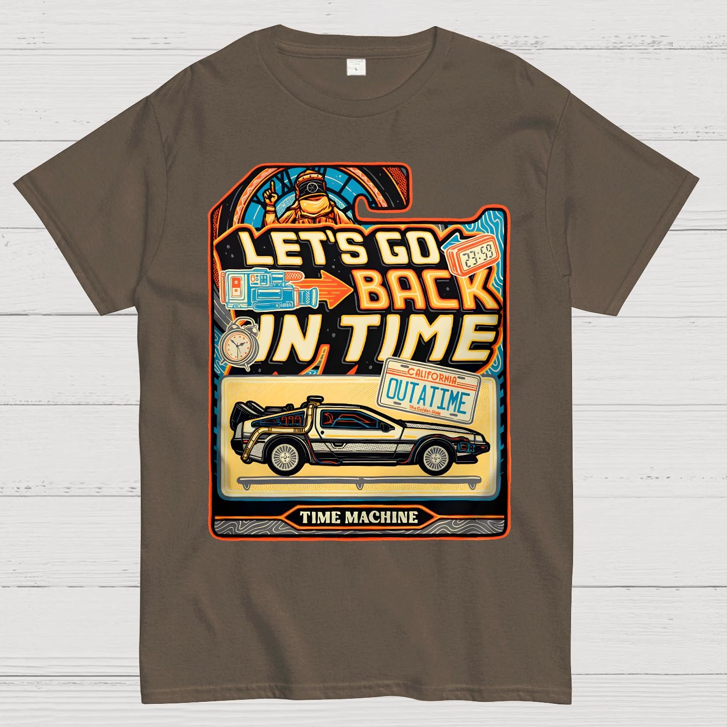 Time Machine Geek T-Shirt