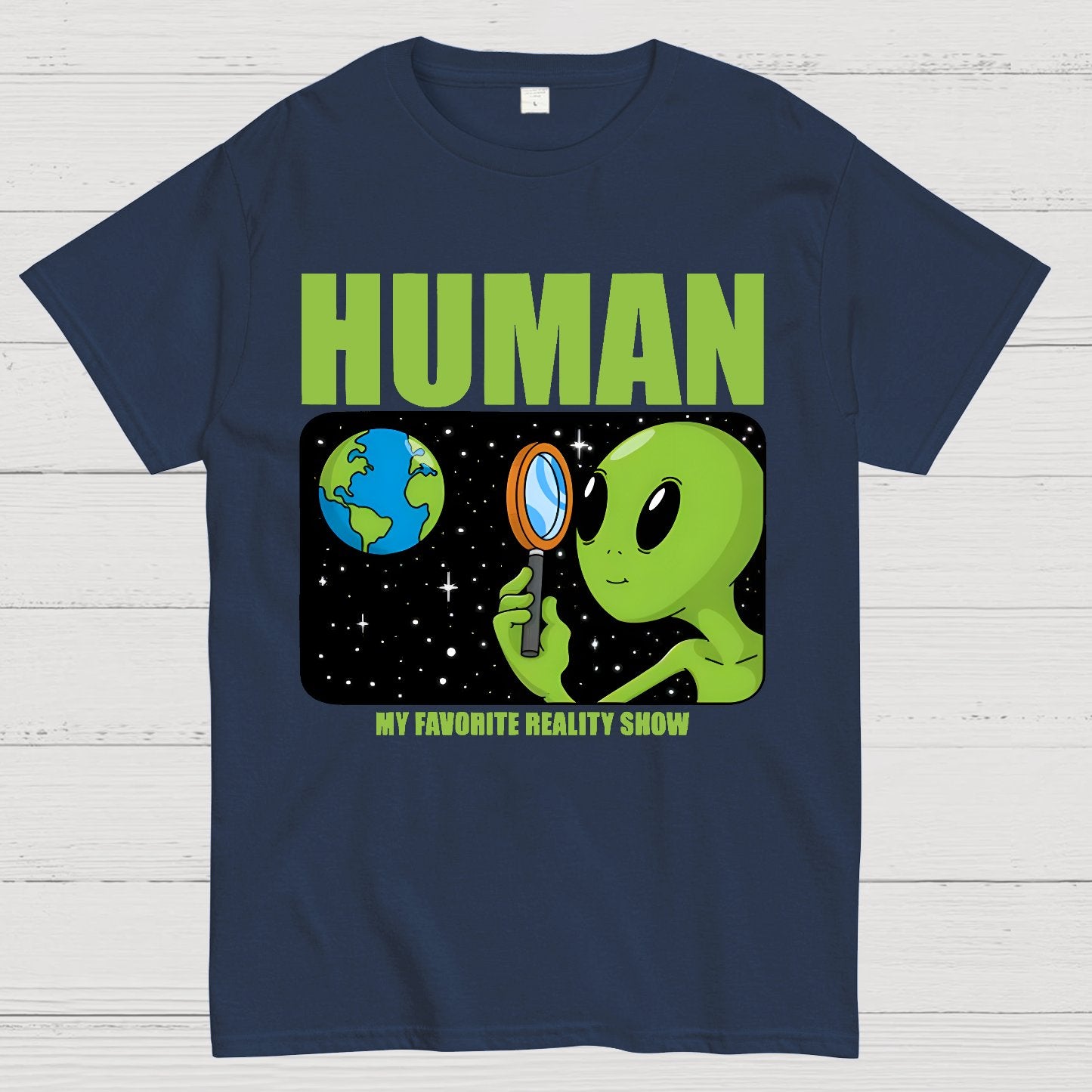 Human  My Favorite Reality Show Geek T-Shirt