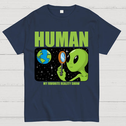 Human  My Favorite Reality Show Geek T-Shirt