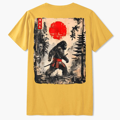 Funny Samurai Ukiyo-e Vintage Graphic Geek T-Shirt