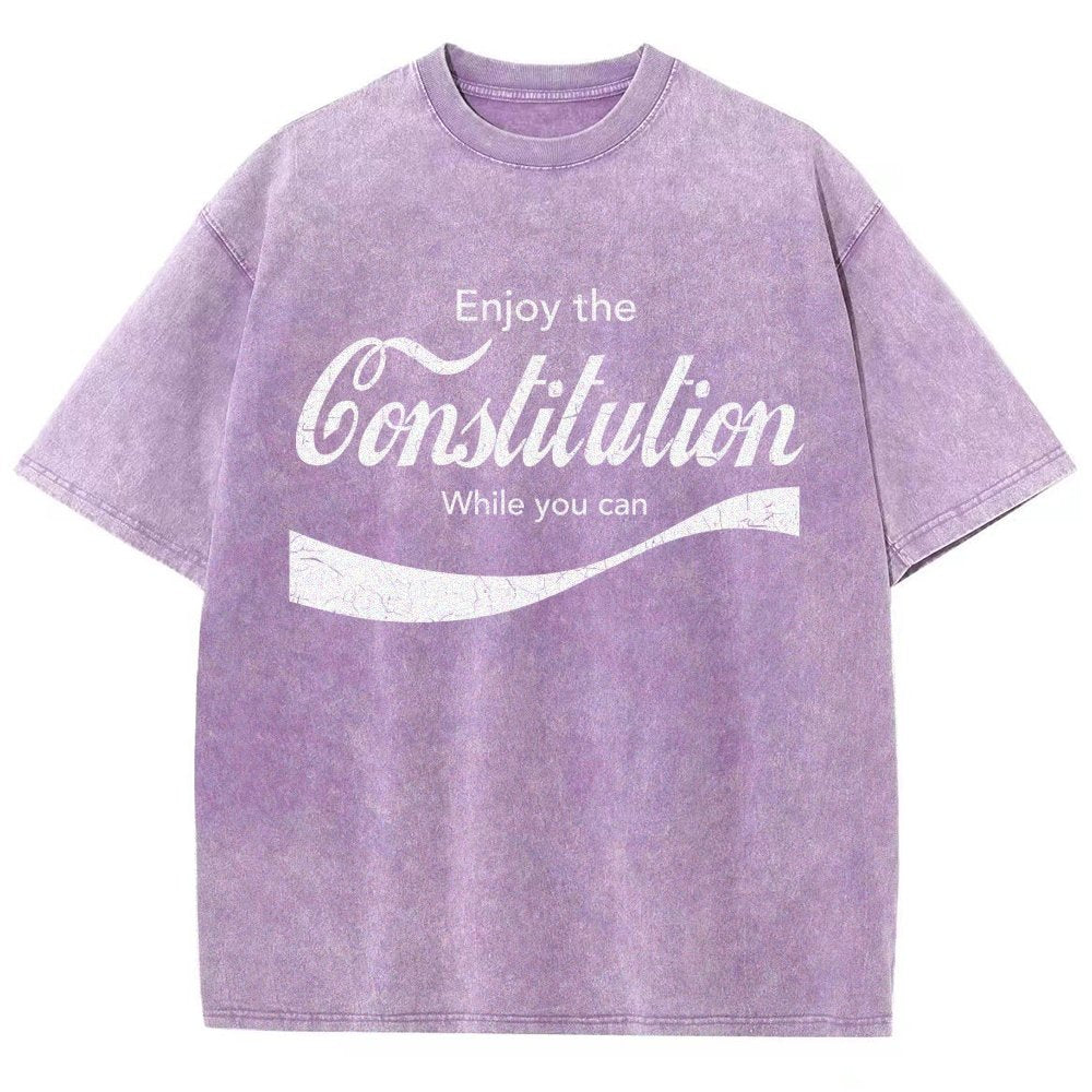 Constitution Cola Vintage Distressed T-shirt