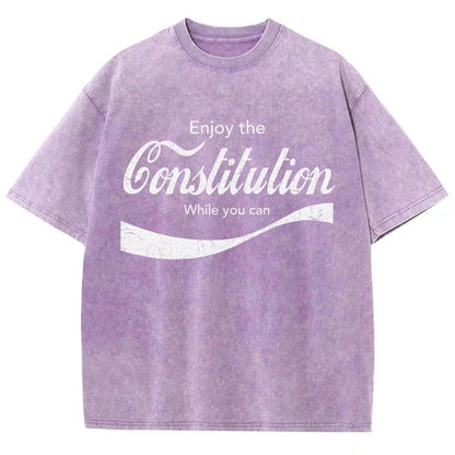 Constitution Cola Vintage Distressed T-shirt