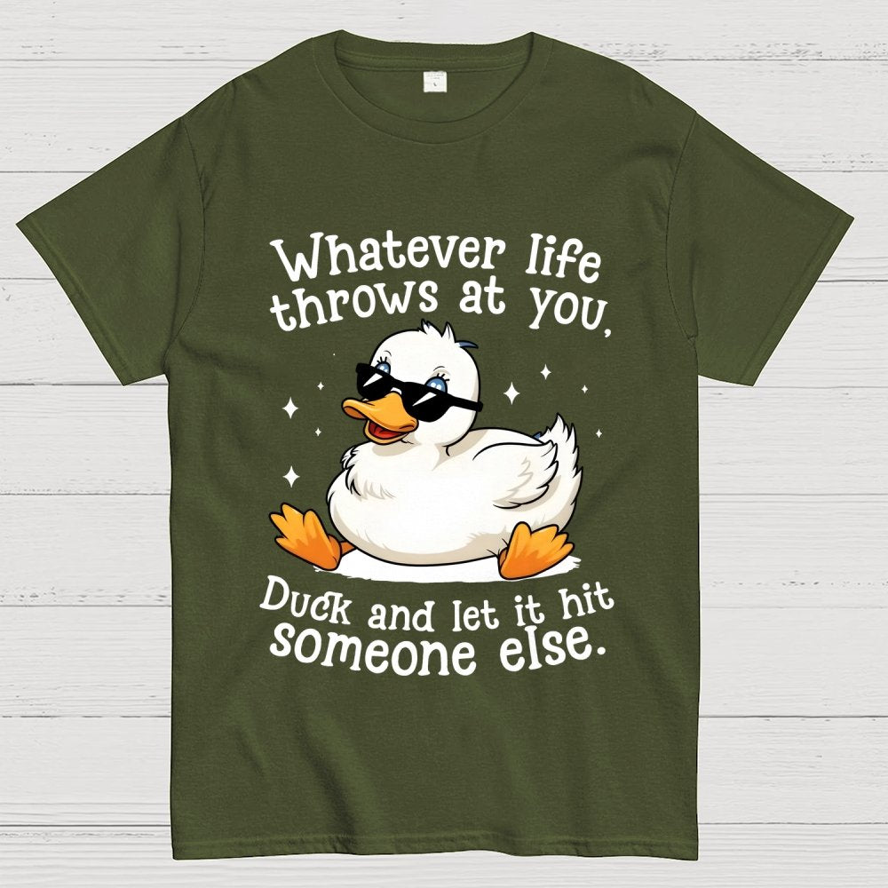 Whatever Life Throws At You Unisex Geek T-Shirt