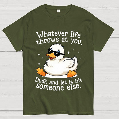Whatever Life Throws At You Unisex Geek T-Shirt