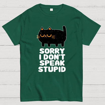 I Don't Speak Stupid Geek T-Shirt