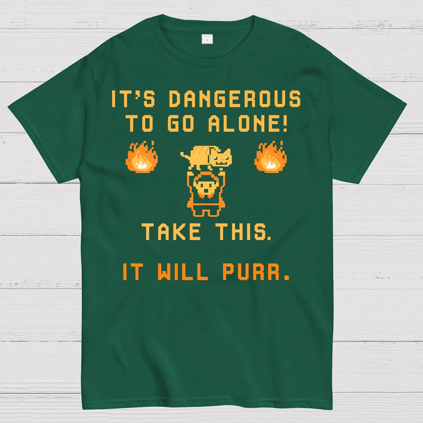 It's Dangerous To Go Alone Geek T-Shirt