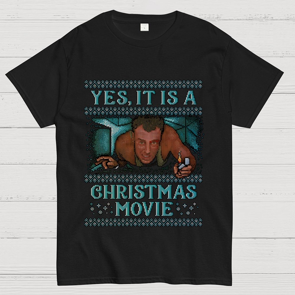 Gen-X Christmas Movie Geek T-Shirt