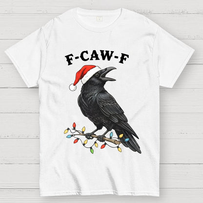 Christmas Funny Crow Geek T-Shirt