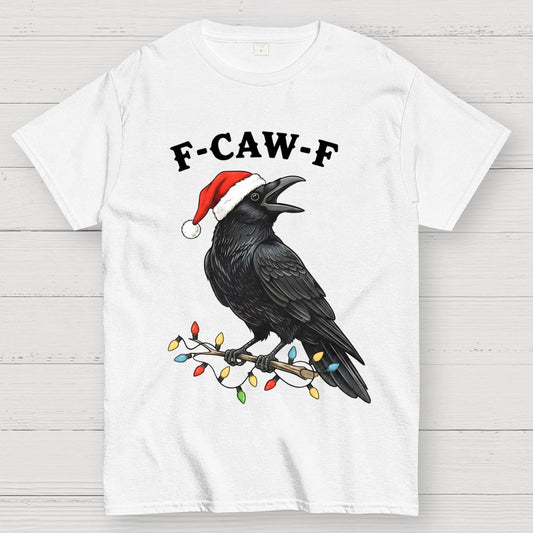 Christmas Funny Crow Geek T-Shirt