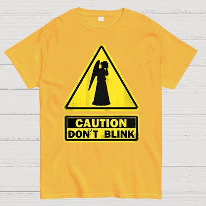 Warning Don’t Blink Geek T-Shirt