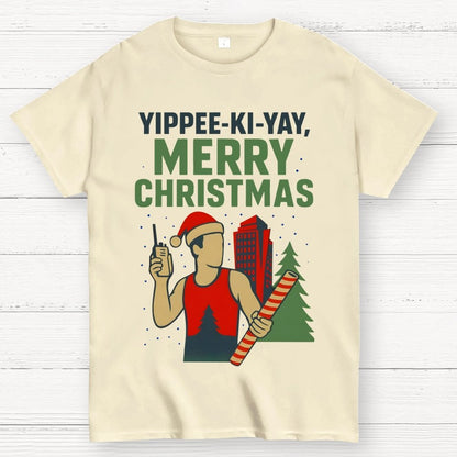 Yippee-Ki-Yay Merry Christmas Geek T-Shirt