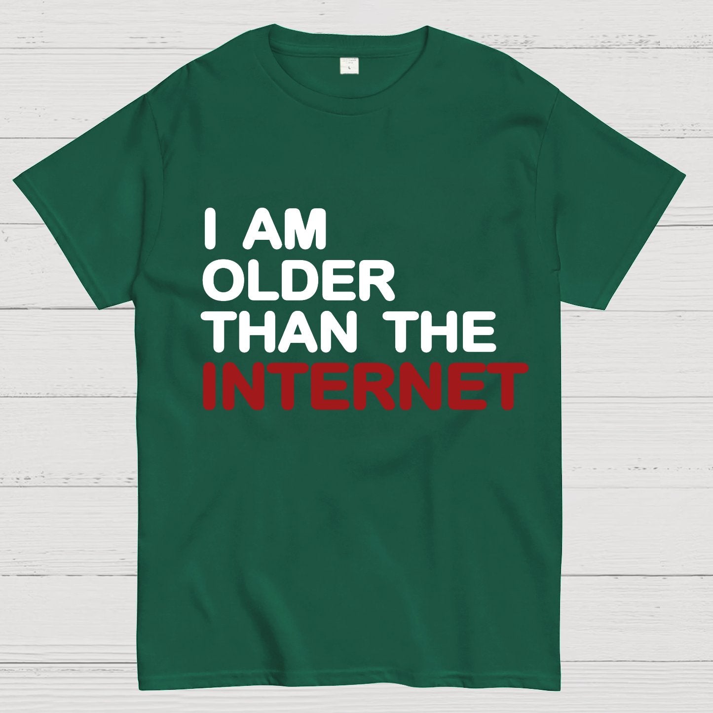 I Am Older Than The Internet Geeky T-Shirt
