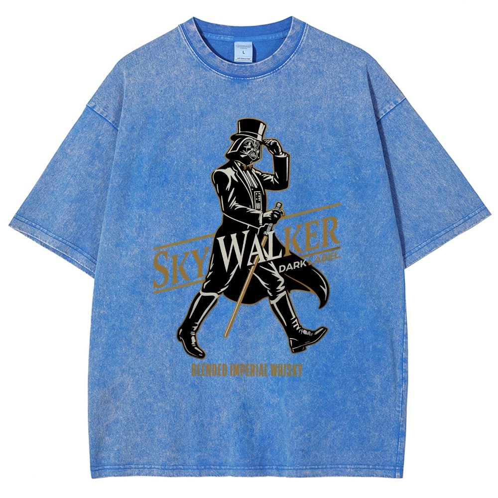 Keep Sky Walking Vintage Distressed T-shirt