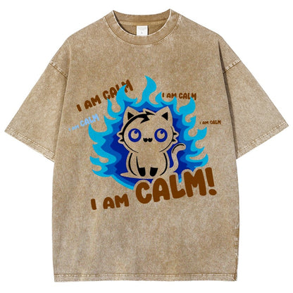 I Am Not Stressed! I Am Calm Vintage Distressed T-shirt
