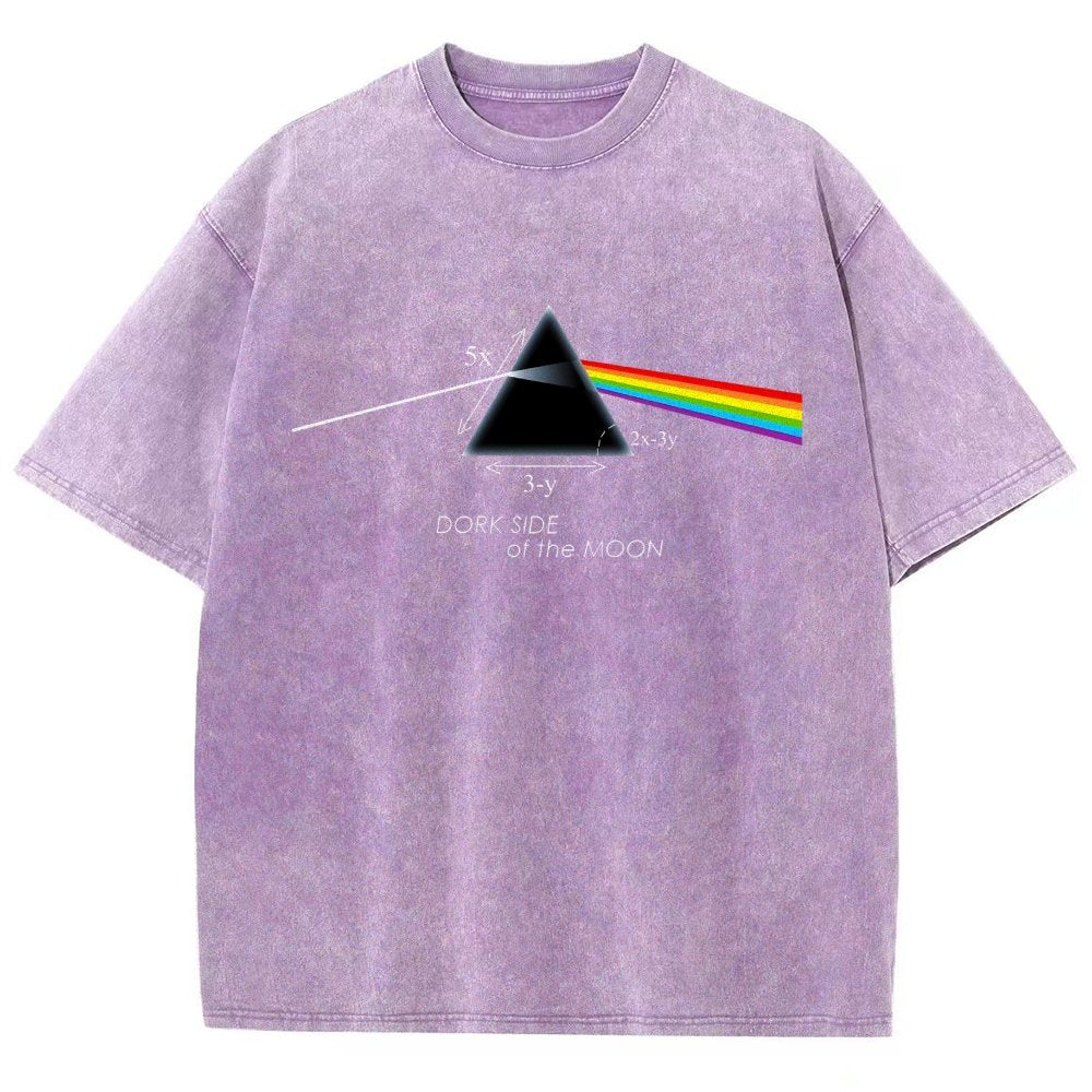 Dork World Of The Moon Vintage Distressed T-shirt