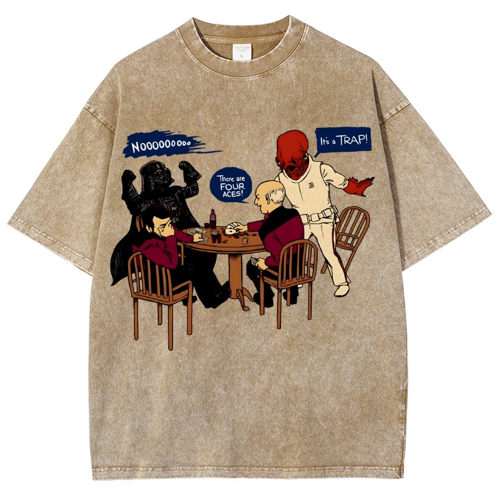 Poker Game Vintage Distressed T-shirt