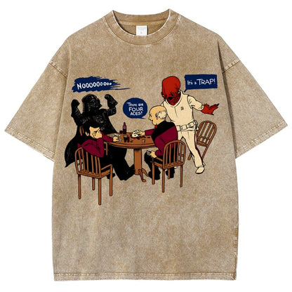 Poker Game Vintage Distressed T-shirt