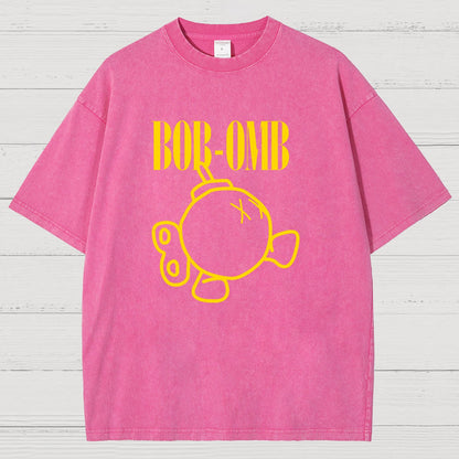 Grunge Bomb Vintage Distressed T-shirt
