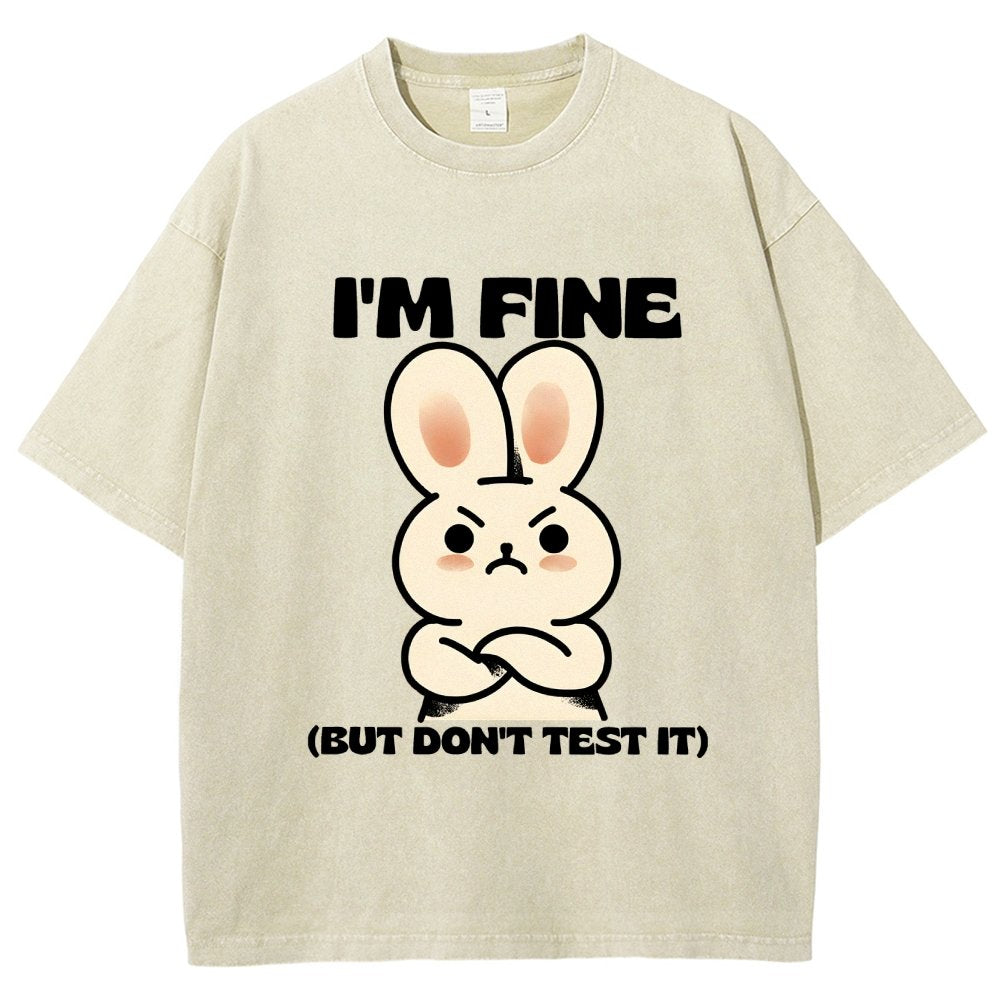 I'm Fine... Vintage Distressed T-shirt