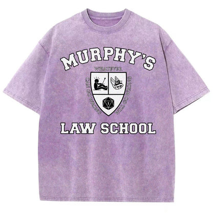 Murphy's Law School Vintage Distressed T-shirt