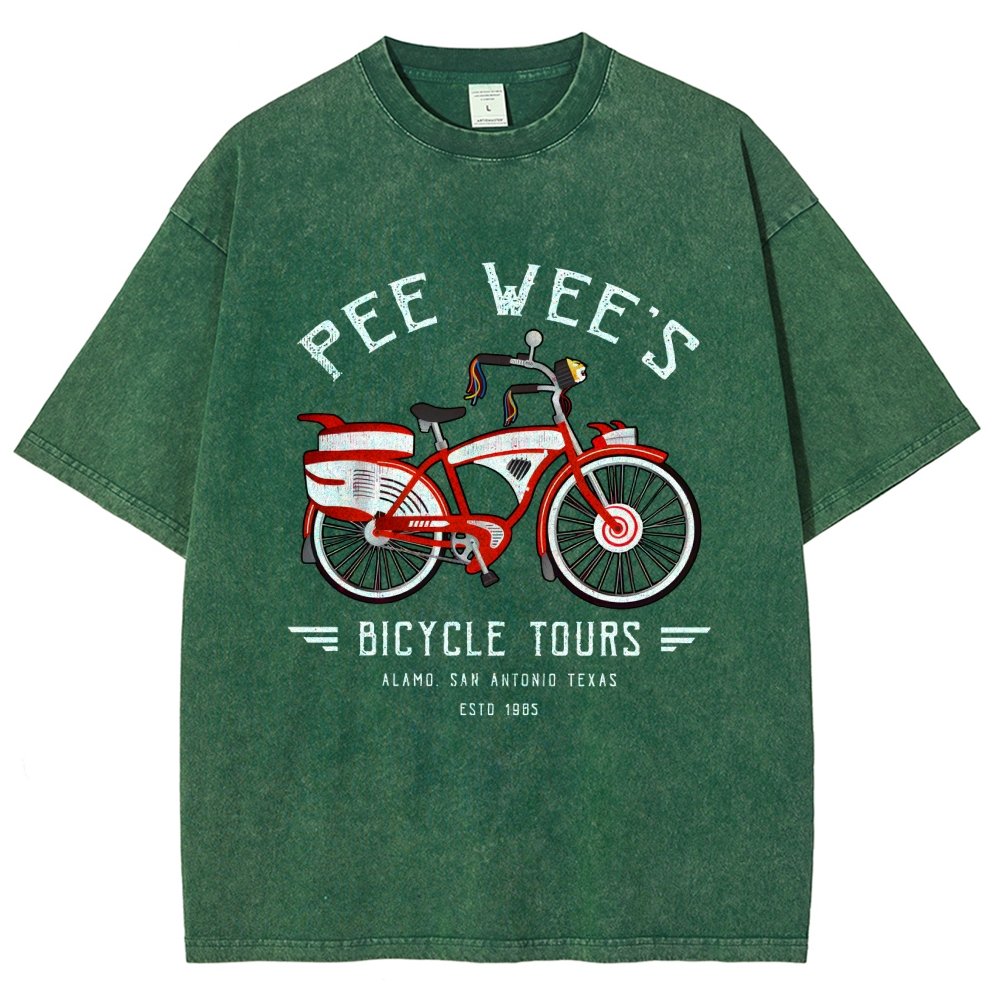 Buddy's Bicycle Tours Vintage Distressed T-shirt