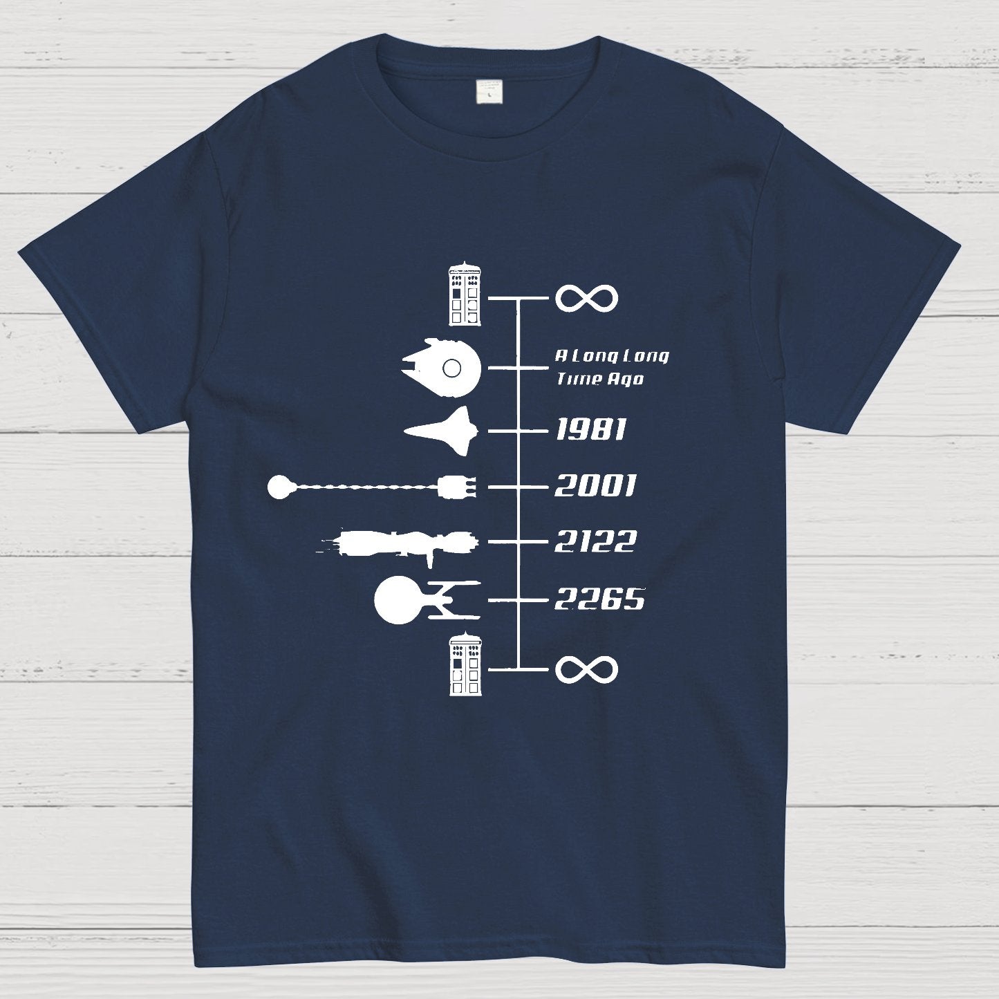 Nostalgic Space Travel Geek T-Shirt