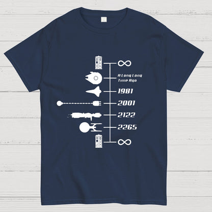 Nostalgic Space Travel Geek T-Shirt