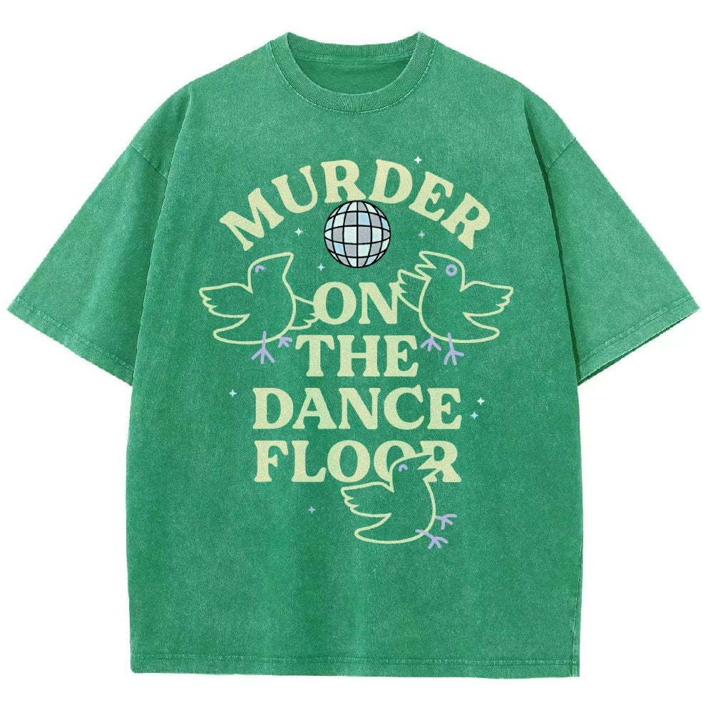 Murder On The Dance Floor Vintage Distressed T-shirt