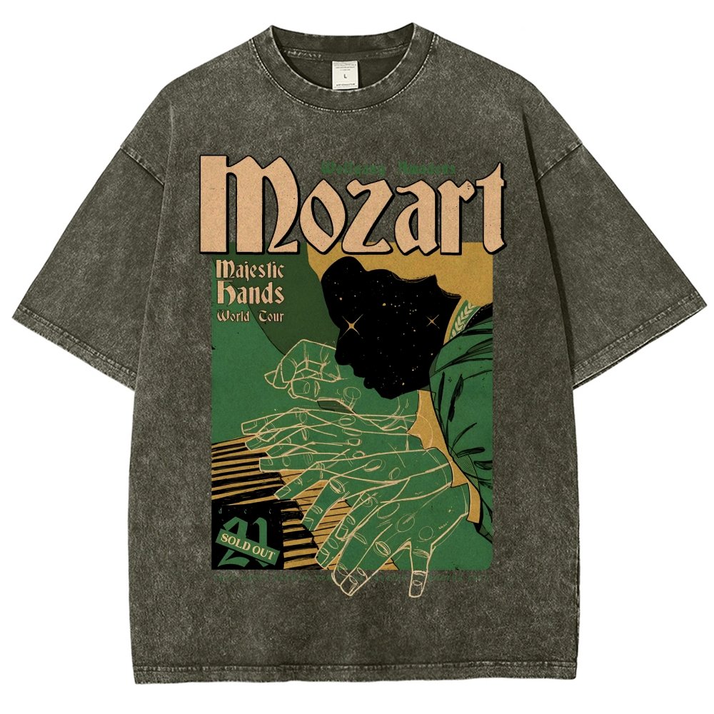 Rock Me Amadeus Vintage Distressed T-shirt