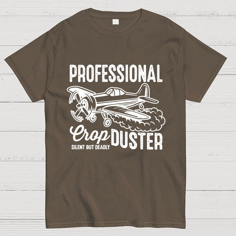 CropDUSTER SILENT BUT DEADLY Unisex Geek T-Shirt