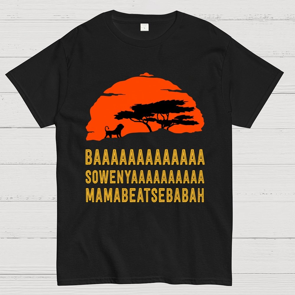 Baaa Sownyaaa Mamabeatsebabah Unisex Geek T-Shirt