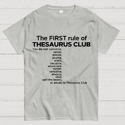 Thesaurus Club Confidential Geek T-Shirt