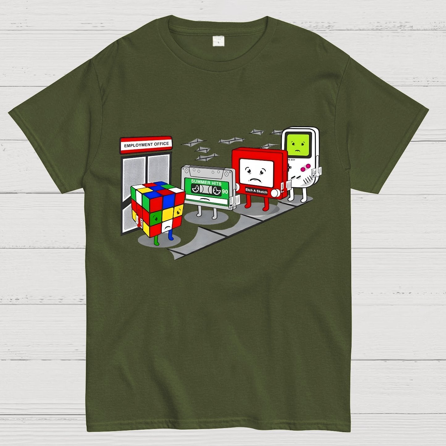 Employment Office-Humor And Satire Geek T-Shirt