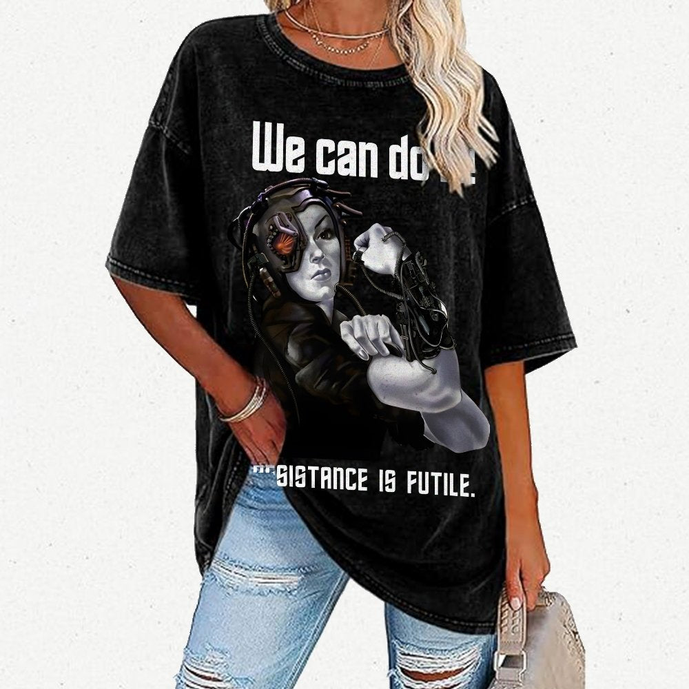 We Can Do It Opposing Is Hopeless Vintage Distressed T-shirt