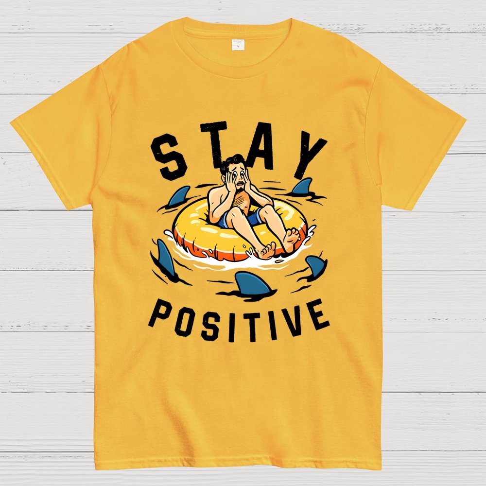 Try to Stay Positive! Geek T-Shirt