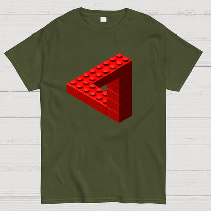 Escher Toy Bricks Geek T-Shirt