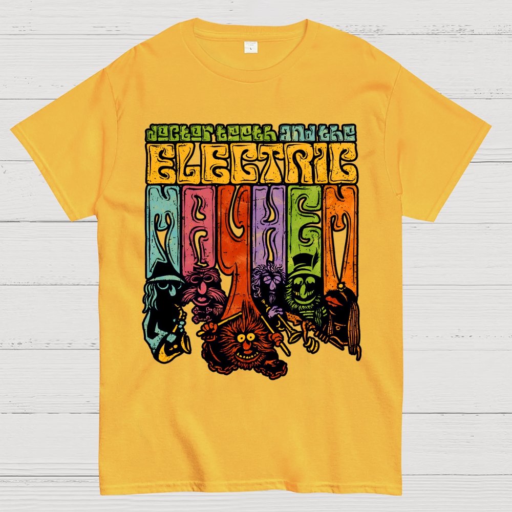 The Psychedelic Mayhem Geek T-Shirt