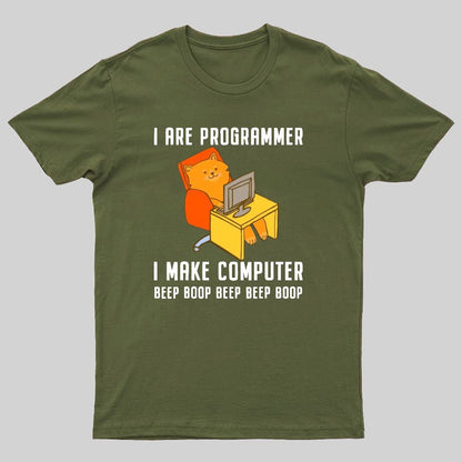 I Are Programmer Programming Geeky T-Shirt