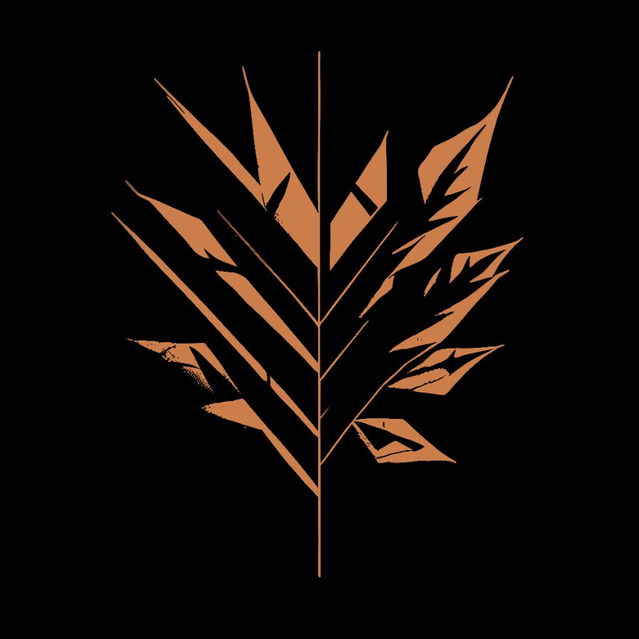 Leaves. Abstract leaves Geeky T-Shirt