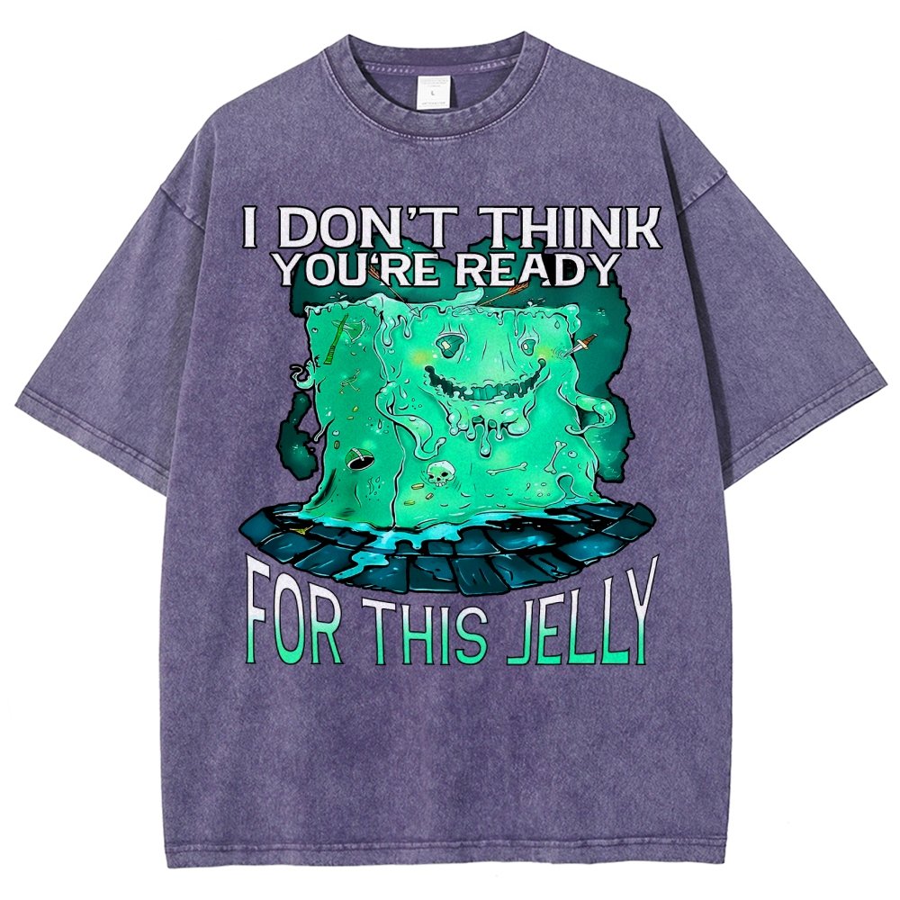 Gelatinous Cube Vintage Distressed T-shirt