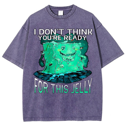 Gelatinous Cube Vintage Distressed T-shirt