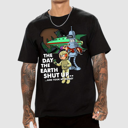 The Day The Earth Shut Up...Geek T-Shirt