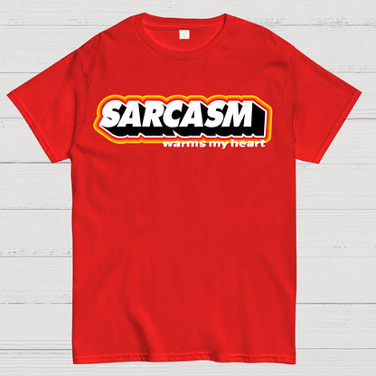 Sarcasm Warms My Heart Geek T-Shirt